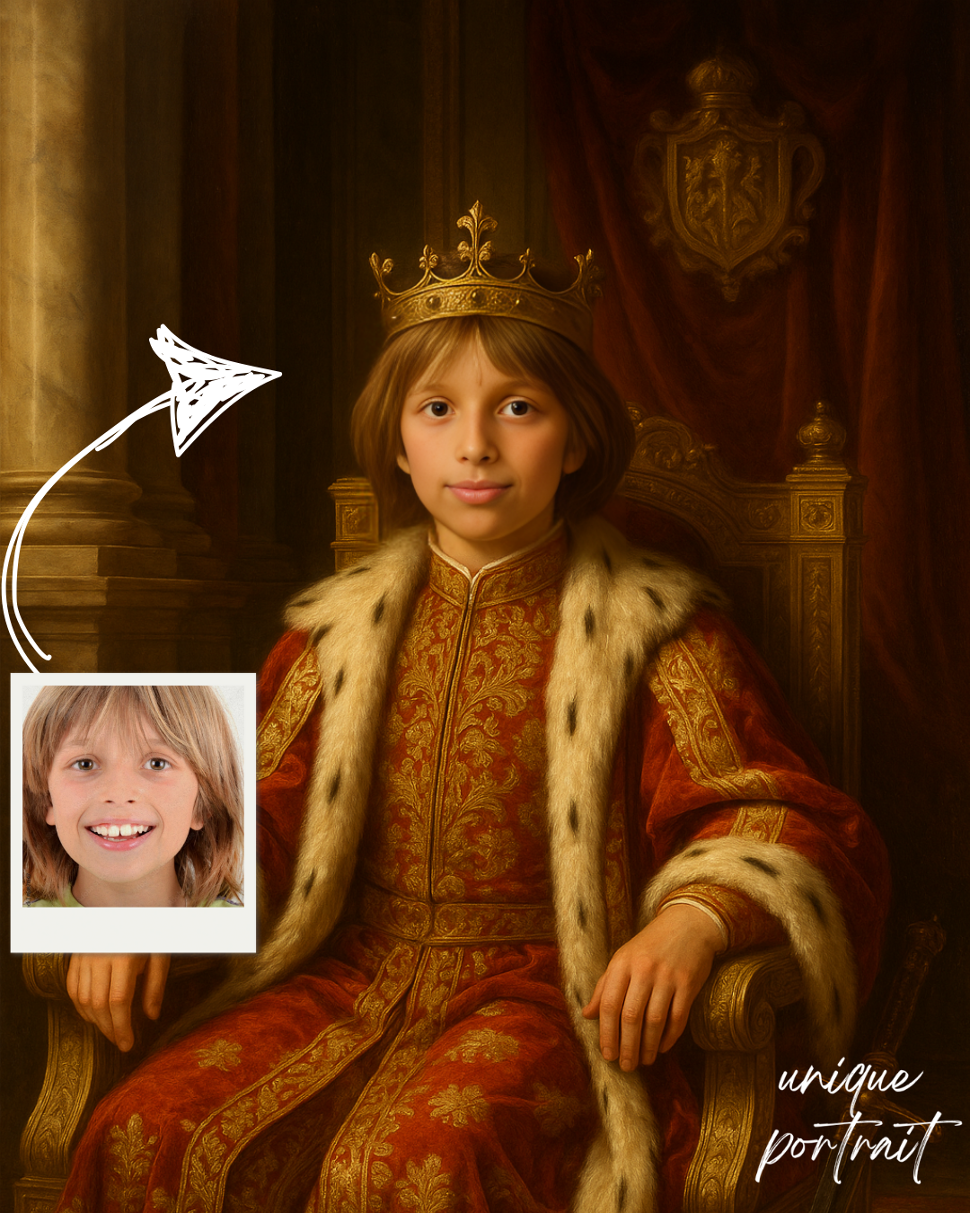 Portrait Roi/Reine